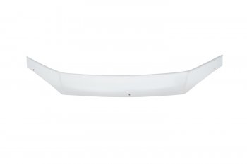 679 р. Дефлектор капота (белый) REIN Лада Калина 1118 седан (2004-2013). Увеличить фотографию 1