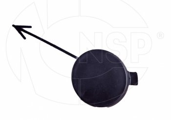 124 р. Заглушка буксировочного отверстия NSP (в передний бампер) Skoda Octavia A7 дорестайлинг универсал (2012-2017) (Неокрашенная). Увеличить фотографию 1