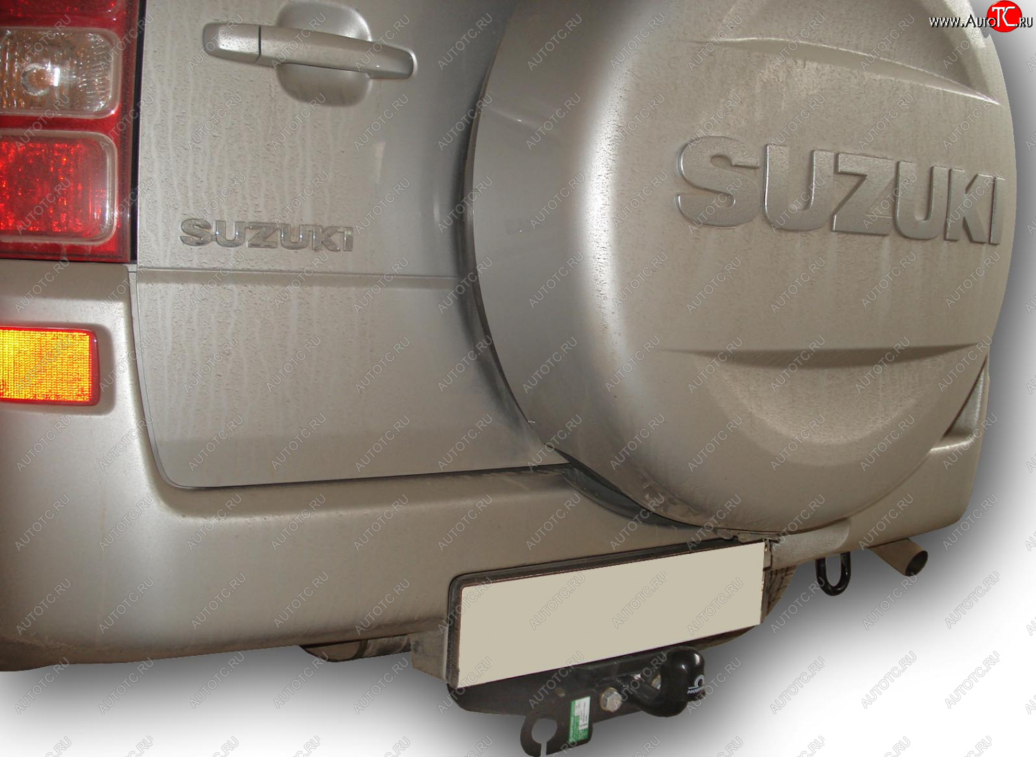 7 399 р. Фаркоп Лидер Плюс (съемный шар тип FC)  Suzuki Grand Vitara ( JT 5 дверей,  JT 3 двери,  JT) (2005-2016) (Без электропакета)