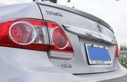 3 399 р. Лип спойлер АВТОКРАТ  Toyota Corolla  E150 (2009-2013) (Неокрашенный). Увеличить фотографию 1