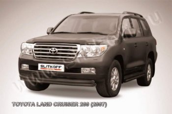 Защита переднего бампер Slitkoff Toyota Land Cruiser 200 дорестайлинг (2007-2012)