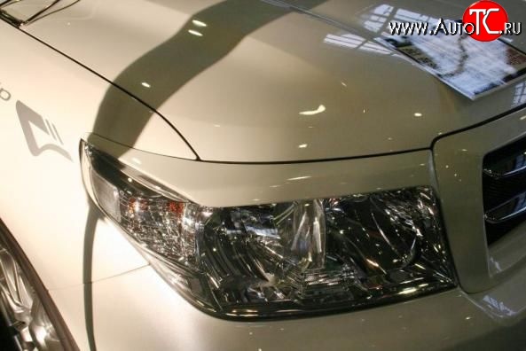 1 139 р. Реснички JAOS  Toyota Land Cruiser  200 (2007-2012) (Неокрашенные)