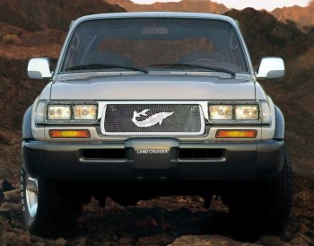 11 999 р. Решетка радиатора (дорестайл) CrTuning Toyota Land Cruiser 80 (1989-1997) (Осетр). Увеличить фотографию 1
