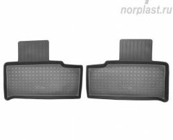 Комплект ковриков в салон (от 2013 г.в.) Norplast (короткие задние) Уаз Патриот 3163 5 дв. 2-ой рестайлинг (2017-2024)