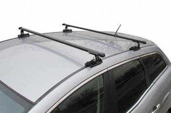 Универсальный багажник на крышу с винтовым соединением предусмотренным автопроизводителем Муравей C-15 Chevrolet Equinox 2 дорестайлинг (2010-2015)