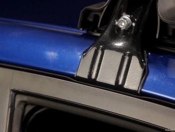 3 199 р. Комплект универсальных опор багажника D-LUX 1 (на гладкую крышу) Лада Приора 21728 купе дорестайлинг (2010-2013). Увеличить фотографию 2