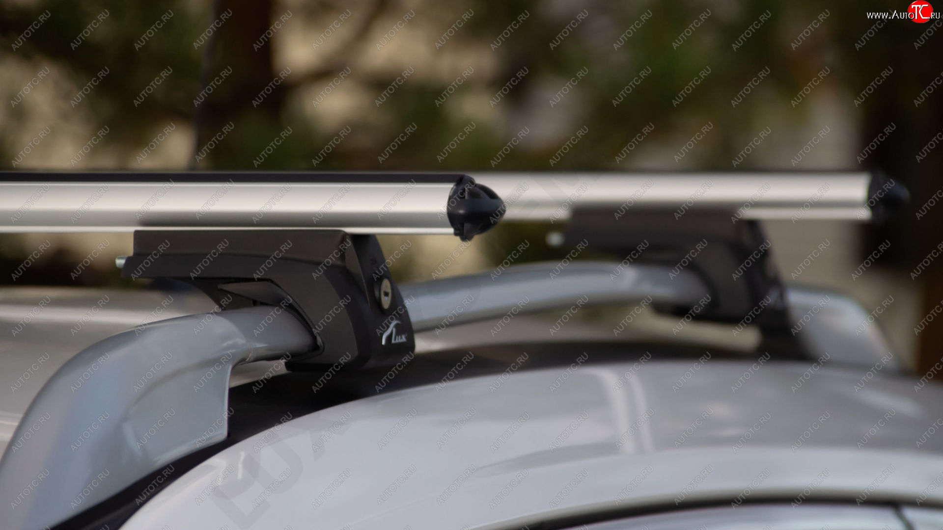 6 799 р. Багажник в сборе LUX Элегант Лада Приора 21728 купе дорестайлинг (2010-2013) (поперечины аэро-классик, длина 120 см)