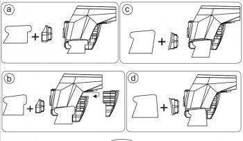 8 159 р. Багажник в сборе универсальный (на интегрированые рейлинги) LUX SCOUT Audi A8 D4 дорестайлинг, седан (2009-2013) (серые поперечины). Увеличить фотографию 8