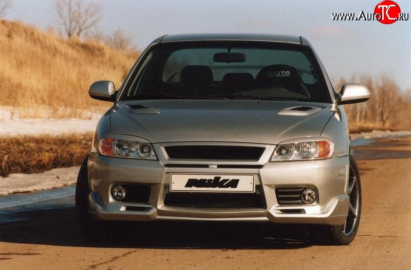 2 849 р. Жабры на капот Nika Acura CL YA1 купе (1996-1999) (Неокрашенные)