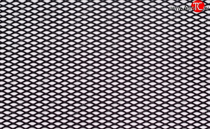 419 р. Сетка алюминиевая универсальная ЭКО (ромб, 10 мм, черная) Лада Калина 1118 седан (2004-2013) (400x1000 mm)