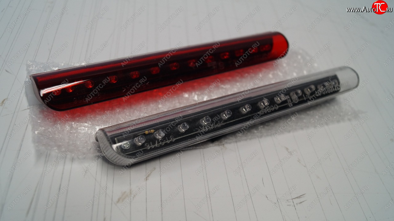 679 р. Универсальный LED стоп сигнал 21103716810 (22х2х4 см) Daewoo Sense Т100 седан (1997-2008) (Красный)