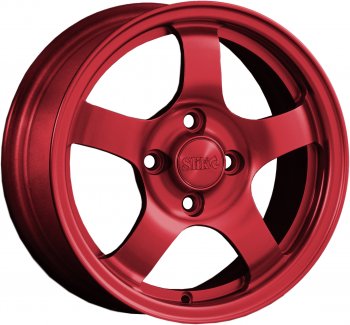 Кованый диск Slik Classik 6x14 (Красный RED) Лада Гранта FL 2190 седан рестайлинг (2018-2024) 5x98.0xDIA58.6xET38.0