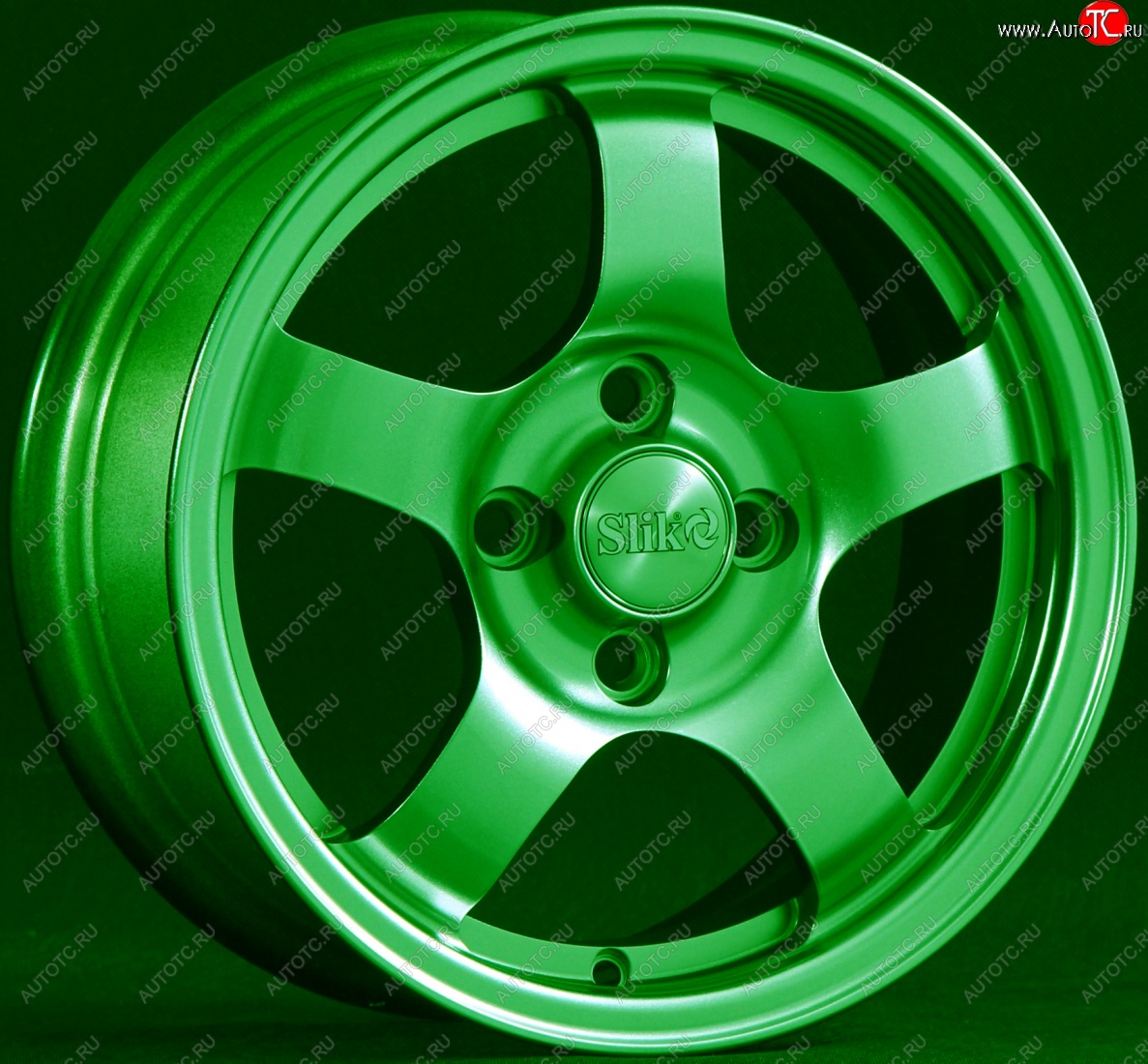12 799 р. Кованый диск Slik Classik 6x14 (Зелёный GREEN) Лада Ока 1111 (1988-2008) 3x98.0xDIA60.0xET40.0 (Цвет: Зелёный GREEN)