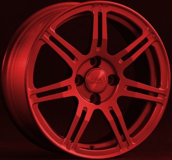 Кованый диск Slik Classik 6.5x15 (Красный) Alfa Romeo GTV 916 дорестайлинг (1994-2003) 5x98.0xDIA58.1xET35.0