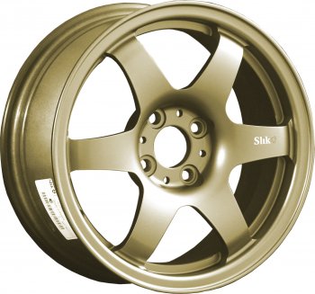 Кованый диск Slik Classik 6x15,5 (Металлик золотой) 6.5x15/4-5x98-120 D54.1-72.6 Mazda Verisa DC (2004-2015) 4x100.0xDIA54.1xET45.0