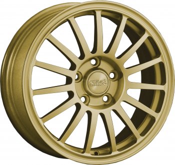 Кованый диск Slik classik R16x6.5 Золотой (G) 6.5x16 Seat Alhambra 7N дорестайлинг (2010-2015) 5x112.0xDIA57.1xET33.0
