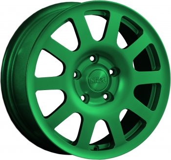 Кованый диск Slik Sport 6.5x16 (Зеленый) Toyota Vellfire 2 дорестайлинг (2015-2017) 5x114.3xDIA60.1xET33.0