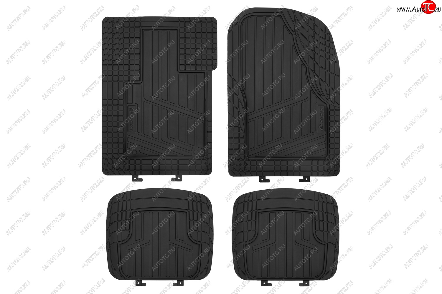1 469 р. Комплект универсальных ковриков в салон с повышенной износостойкостью Element Seat Arona (2017-2024)