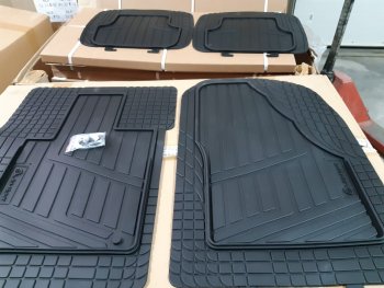 1 469 р. Комплект универсальных ковриков в салон с повышенной износостойкостью Element Toyota Fortuner AN160 дорестайлинг (2015-2020). Увеличить фотографию 3