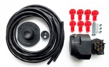 Универсальный комплект электрики для фаркопа БАФ-0180 Nissan Terrano D10 дорестайлинг (2013-2016)