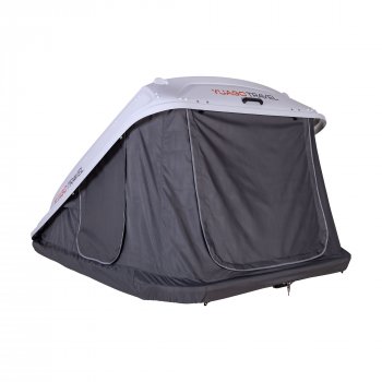 Багажный бокс-палатка Yuago Travel 2.0 (лето, 1000 л/230x160x35 см) на крышу Datsun mi-DO (2014-2024)