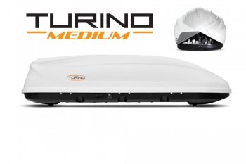 Багажный бокс на крышу (460 л/191х79х46 см, двустороннее открывание) Turino Medium Datsun mi-DO (2014-2024)