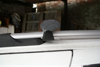 1 599 р. Комплект поперечин для рейлингов АвтоТК v1 Лада Приора 21728 купе дорестайлинг (2010-2013) (Цвет: чёрный (стальные), Длина: 1300мм). Увеличить фотографию 8
