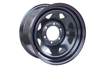Штампованый диск OFF-ROAD Wheels (стальной усиленный, треугольник мелкий- черный). 8.0 x 16 Mazda BT-50 (2006-2011) 6x139.7xDIA110.0xET10.0
