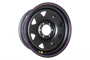 Штампованый диск OFF-ROAD Wheels (стальной усиленный, треугольник - черный). 8.0 x 18 Toyota Land Cruiser 90 (1996-2000) 6x139.7xDIA110.0xET15.0