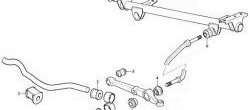 369 р. Полиуретановый сайлентблок стойки стабилизатора передней подвески (нижний) Точка Опоры Datsun mi-DO (2014-2024). Увеличить фотографию 2