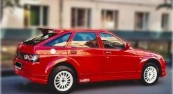 6 999 р. Задний бампер WRC Evo  Лада 2112 ( хэтчбек,  купе) (1999-2009) (Неокрашенный). Увеличить фотографию 1