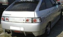 6 199 р. Задний бампер RS  Лада 2112 ( хэтчбек,  купе) (1999-2009) (Неокрашенный). Увеличить фотографию 1