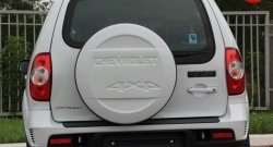 1 699 р. Чехол запасного колеса Chevrolet V4 Chevrolet Niva 2123 дорестайлинг (2002-2008) (Окрашенный). Увеличить фотографию 1