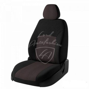 Чехлы для сидений (Стандарт) Lord Autofashion Дублин (жаккард, сплошная спинка) Лада Гранта FL 2190 седан рестайлинг (2018-2024)