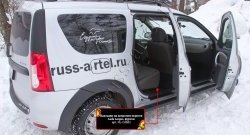 Накладки на ковролин автомобиля (фургон) RA Лада Ларгус дорестайлинг R90 (2012-2021)